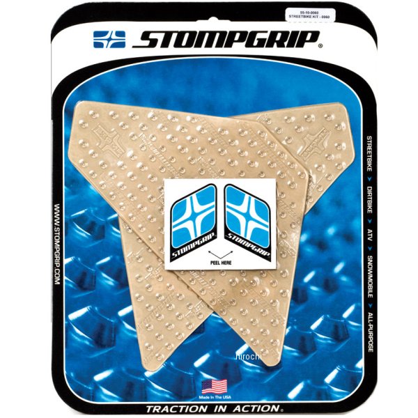 ストンプグリップ STOMPGRIP タンク グリップ ボルケーノ 08年-14年 KTM 690、1190 クリア 55-10-0060C JP店