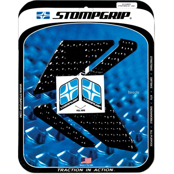  ストンプグリップ STOMPGRIP タンク グリップ ボルケーノ 08年-12年 ドゥカティ ハイパーモタード 黒 55-10-0067B JP店