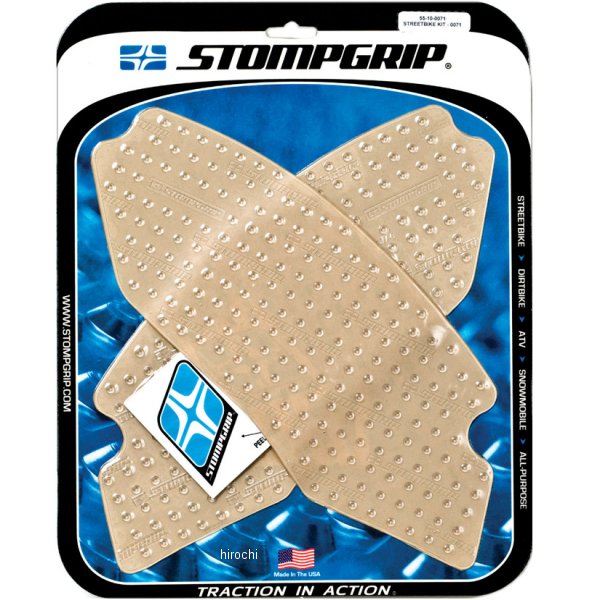 ストンプグリップ STOMPGRIP タンク グリップ ボルケーノ 11年-14年 ドゥカティ ディアベル クリア 55-10-0071C JP店