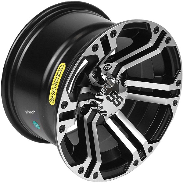 SUZUKI - 【USA在庫あり】 ITP ホイール SS アロイ 212M 12x7 4/110 5+2 シルバー 0230-0295 JP