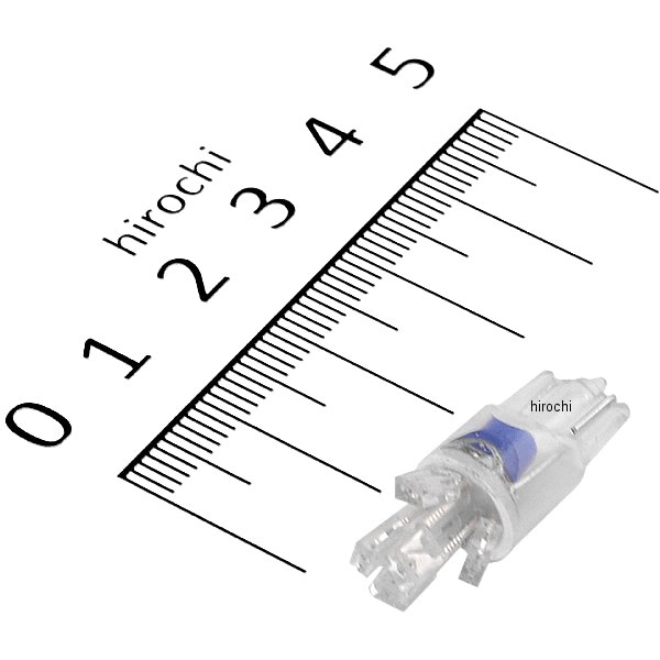 Light Valves - M&H マツシマ メーター ポジション ライセンス用 拡散タイプL700F 12v用 ウエッジ(中)ブルー L706FBL JP店