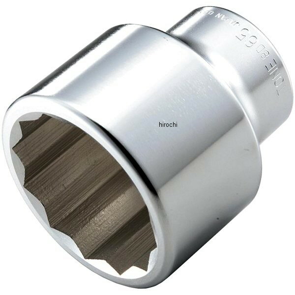 トネ TONE ソケット(12角) 対辺 70mm 長さ 105mm 差込角 25.4mm (1インチ) 8D-70 JP店
