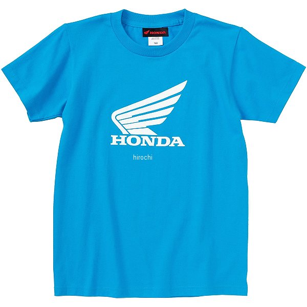 ホンダ純正 ウイングTシャツ ターコイズブルー 130サイズ 0SYTN-W57-B JP店