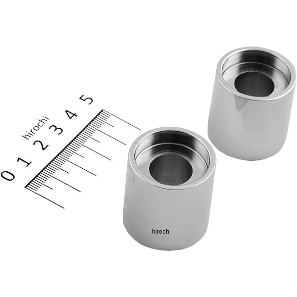 【USA在庫あり】 LAチョッパーズ LA Choppers 1インチバー用 延長ライザー 1インチ(25mm)高 クローム 0602-0454 JP店