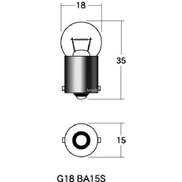 【メーカー在庫あり】 M&H マツシマ 口金シングル球 12V23W ウインカー球 (イエロ...