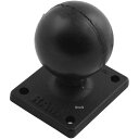 【メーカー在庫あり】 ラムマウント RAM Mounts 2×1.7インチ ベース 汎用 黒 RAM-347U JP店(2)