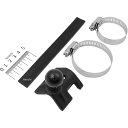 ラムマウント RAM Mounts ベルトクランプベース 2.5cm-4.8cm用 黒 RAM-B-108BU JP店