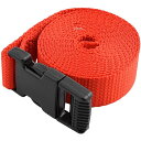 【メーカー在庫あり】 エスコ(ESCO) 25mmx2.0m 荷締ストラップ 赤 000012232780 JP(4)
