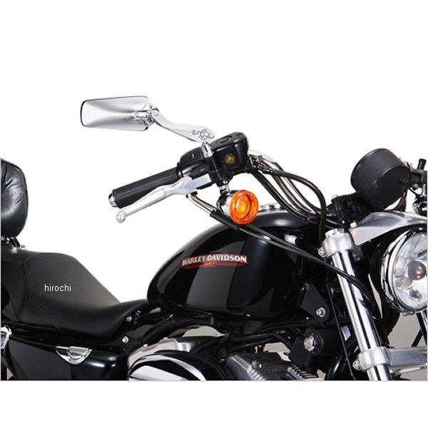 【メーカー在庫あり】 AM2-101-10R タナックス TANAX 右 ガセットミラー メッキ 45...