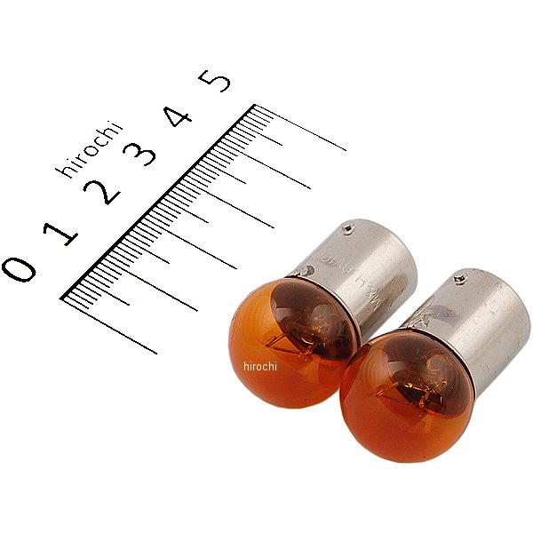 【メーカー在庫あり】 M&H マツシマ 口金シングル球 6V10W ウインカー球 (オレンジ) (2個入り) A5008OR..