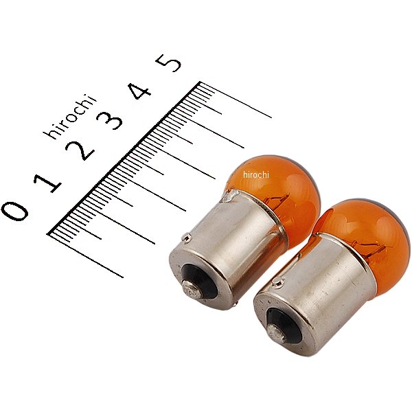 【メーカー在庫あり】 M&H マツシマ 口金シングル球 6V10W ウインカー球 (オレンジ...