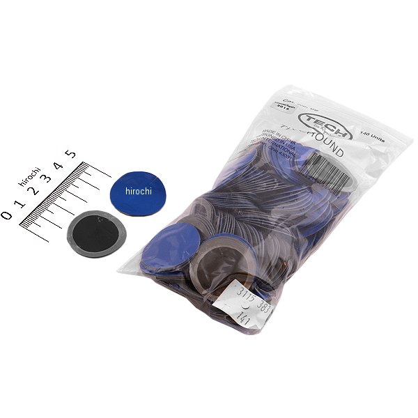 ブリヂストン BRIDGESTONE テック チューブパッチ 特小丸 09 25mm 140枚 62206000 JP店