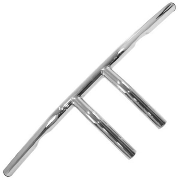 【USA在庫あり】 エムゴ EMGO 1インチ ハンドルバー 6インチ T-Bar クローム ディンプル有り 0601-3311..