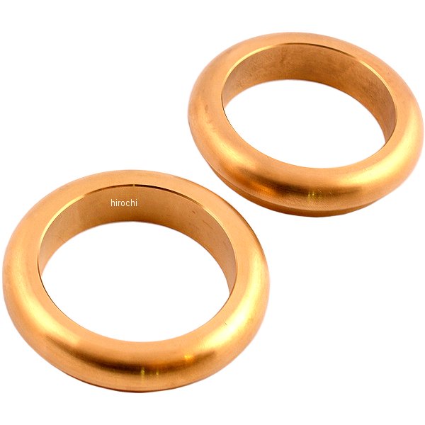 【USA在庫あり】 LAチョッパーズ LA Choppers フォークダストカバー 49mm ブラス 0406-0061 JP店