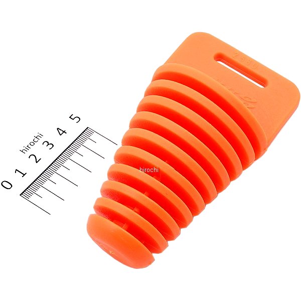 【メーカー在庫あり】 デイトナ プログリップ サイレンサーキャップ Lサイズ φ33-φ60 オレンジ 93373 JP店