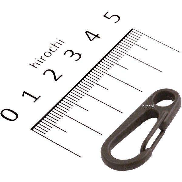 ●材質:鉄●仕上:ODグリーン色塗装●全長:34mm●穴径:6mm●口の開き:7mm●使用荷重:1kg●重量:5g000012227378楽天 JP店　