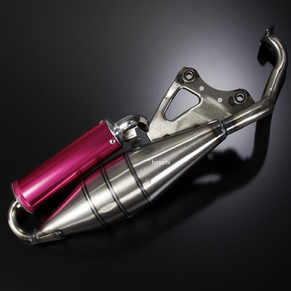 【メーカー在庫あり】 NBS バイクパーツセンター チャンバー ユーロタイプ ライブディオ (AF34、35) 赤 201901 JP店
