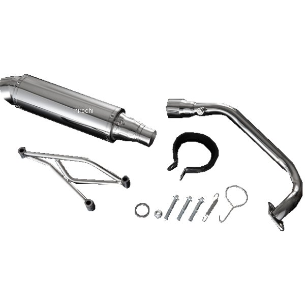 【メーカー在庫あり】 NBS バイクパーツセンター マフラー カスタム用 全年式 アドレスV125G、S (CF4EA、4MA) ステンレス 202901 JP店