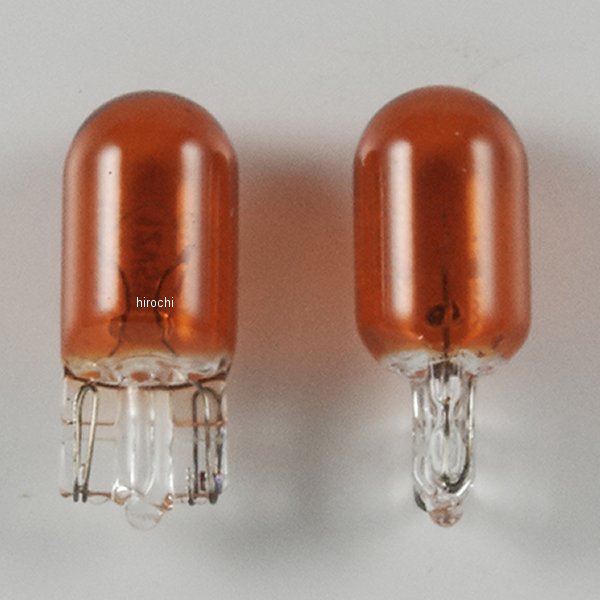 【メーカー在庫あり】 NBS バイクパーツセンター ウェッジバルブ T10 12V 5W オレンジ 10個入り 905545 JP店