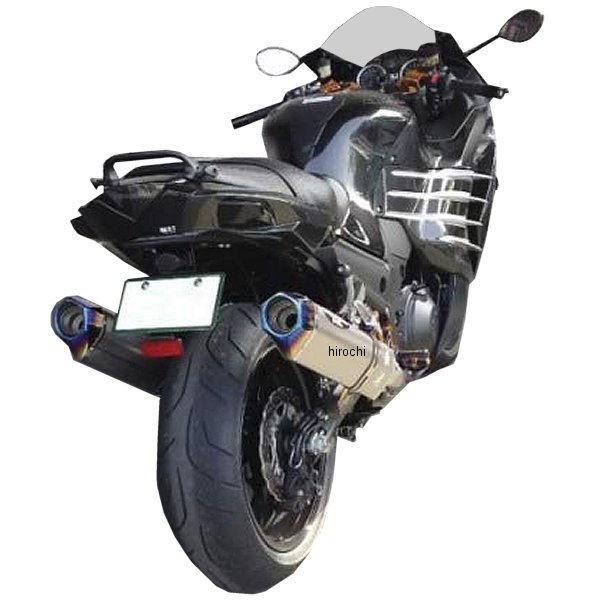 ビート BEET スリップオンマフラー ナサートエボリューション TYPE2 12年-17年 ニンジャ ZX-14R ABS クリアチタン 0222-KD3-50 JP店