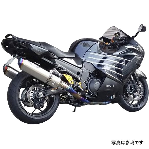 ビート BEET フルエキゾースト ナサートエボリューション TYPE2 T2 12年-17年 ニンジャ ZX-14R ABS ブルーチタン 0223-KD3-BL JP店