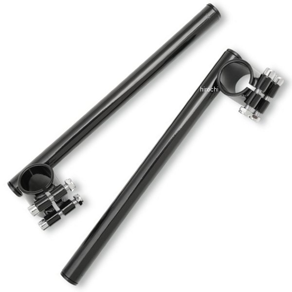 クリップオン 7/8インチ(22mm) 33mm 黒 (左右ペア)23-93132楽天 JP店　