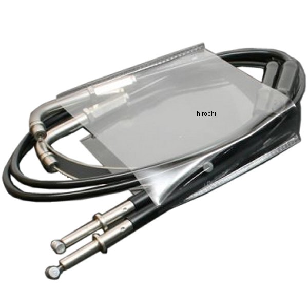 High Throttles - アクティブ ACTIVE スロットルワイヤー ハイスロットルキットEVO専用 戻し側 15年 YZF-R25 ステンレス/黒 1060336 JP店