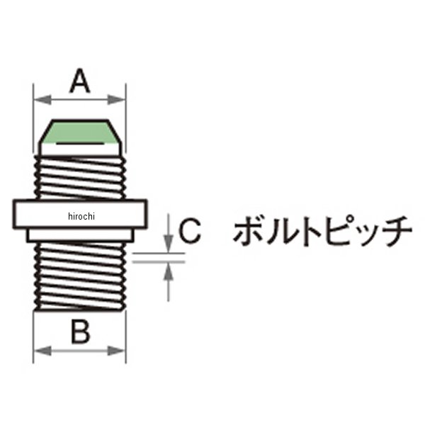 アクティブ ACTIVE ユニオン #6 M10XP1.25 青 14991916 JP店