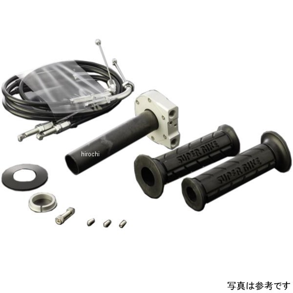 アクティブ ACTIVE スロットルキット タイプ3 巻取径φ32 85年-08年 V-MAX1200 メッキ/黒 1063242 JP店