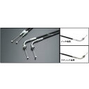 アクティブ ACTIVE スロットルワイヤー 戻し側 05年-13年 CBR600RR ステンレス/黒 1060200 JP店
