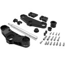 アクティブ ACTIVE コンバーチブルステムキット フォーク径φ43 ハンドルφ28.6 03年-15年 CB1300SF 黒 13610008 JP店