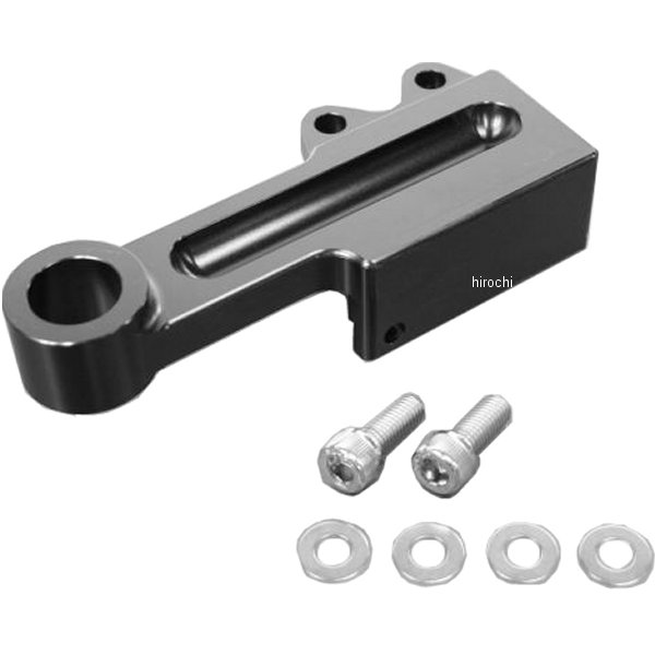 アクティブ ACTIVE リアキャリパーサポート ブレンボ40mmピッチ 左側用&STDローター径 05年-07年 XL1200、XL883 黒 1470068B JP店