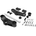 アクティブ ACTIVE コンバーチブルステムキット フォーク径φ43 ハンドルφ22.2 ホーンステー付き 05年-15年 CB1300 黒 13610010...