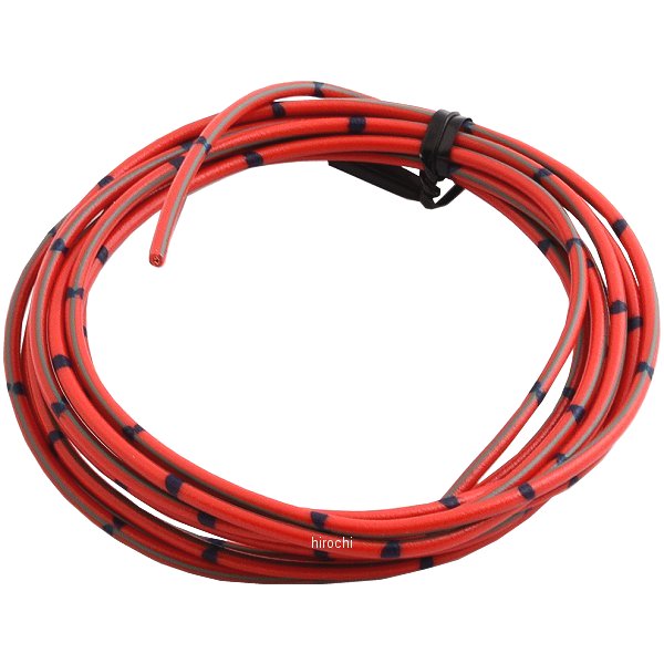 【メーカー在庫あり】 キタコ 純正色 ハーネス(AVS0.5) 赤/緑 0900-755-00220 JP店