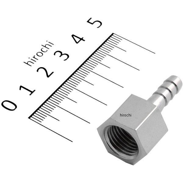 【メーカー在庫あり】 エスコ(ESCO) G 1/4"x 6mm メスねじステム(真鍮製) 000012236143 JP