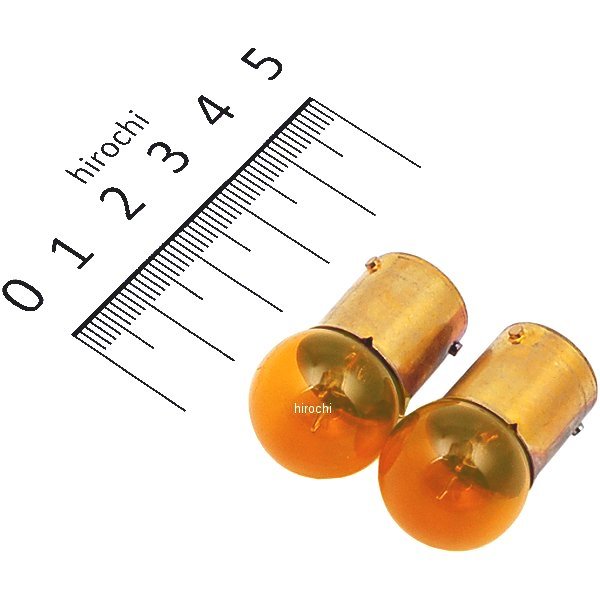 【メーカー在庫あり】 M H マツシマ 口金シングル球 12V10W 特殊ウインカー球 (オレンジ) (2個入り) A5108UOR JP店