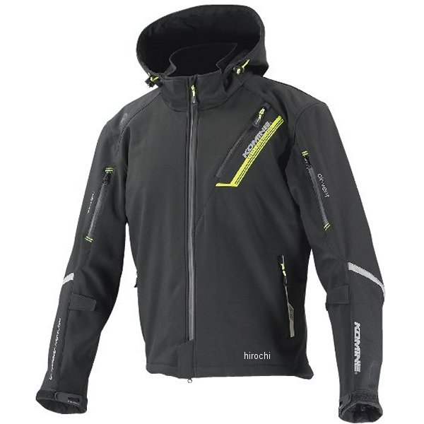 【メーカー在庫あり】 JK-579 コミネ KOMINE 秋冬モデル プロテクト ソフトシェルウインターパーカー IFU 黒 2XLサイズ 4573325709645 JP店
