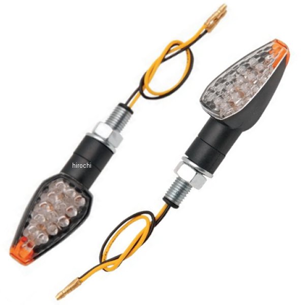 【USA在庫あり】 K&S ケーアンドエス ウルトラミニ マーカーライト L66mmxW27mm 黒/クリア (トライアン..