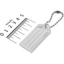 【メーカー在庫あり】 エスコ(ESCO) 24x57mm ネームタグ クリアー 000012244800 JP