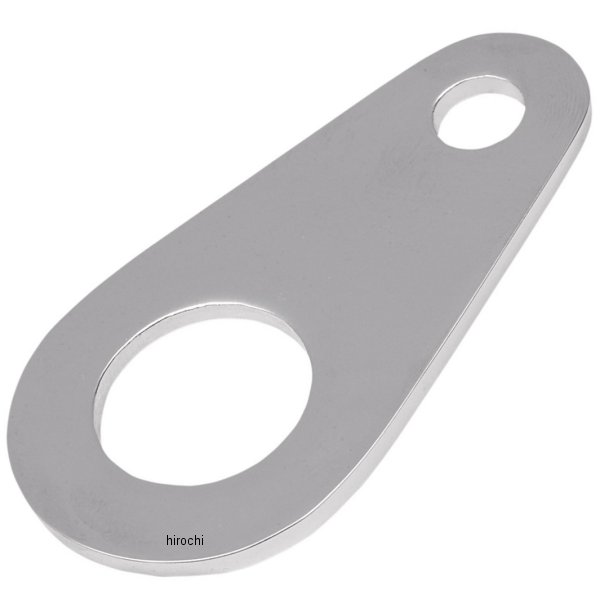 クロームメッキイグニッションスイッチマウント。ほとんどのイグニッションスイッチに対応する7/8インチ(22mm)の穴が特徴です。5/16インチ(8mm)の取り付け穴を使用して、ほとんどの場所に取り付けられます。2106-0041楽天 JP店　