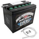 【USA在庫あり】 DRAG AGM ハイパフォーマンス バッテリー 65年-80年 1200 FLH YHD12 66007-84 2113-0008 JP店