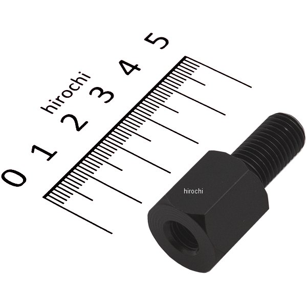 【USA在庫あり】 エムゴ EMGO ミラーアダプター 10→8mm 黒(1個売り) 0641-0034 JP
