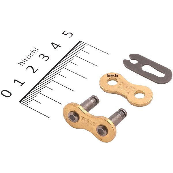 【USA在庫あり】 JT チェーン JT Chains クリップ ジョイント 520HDR ゴールド/スチール 1225-0236 JP店