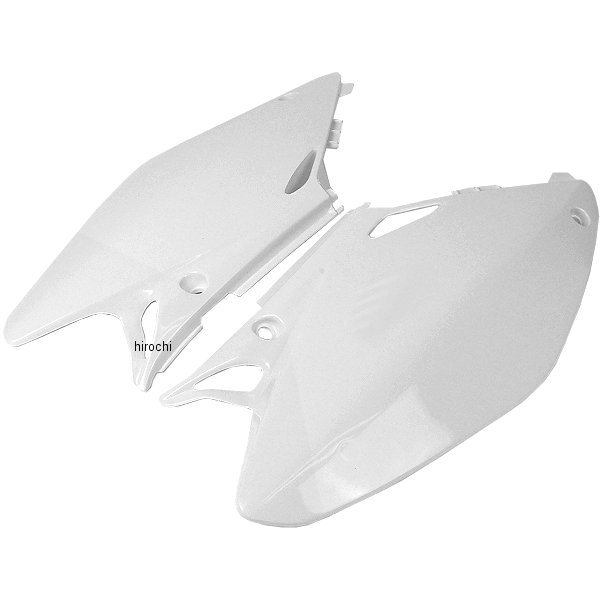 【USA在庫あり】 ユーフォープラスト UFO PLAST サイドパネル 02年-07年 CR125R、CR250R 白 12-311-29 JP店