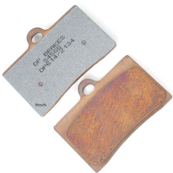 【USA在庫あり】 DPブレーキ DP Brakes ブレーキパッド 標準シンタード フロント ブレンボ 4ピストン シングルピン DP-614 JP店