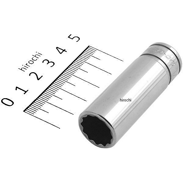 ディープソケット, 1/2", 12ポイント全長54mm※商品お届け時期につきまして、通常は一か月半前後となっておりますが仕入れ先の出荷状況により、お時間を頂戴する場合がございます。※商品手配後に、供給不可となる場合がございます。あらかじめご了承のうえご注文ください。SF161楽天 JP店　
