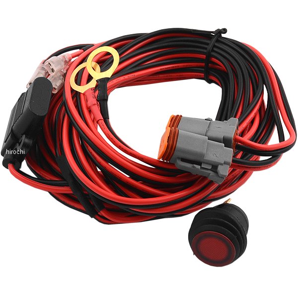 14フィート(4.2m) LEDライト配線ハーネス ライト2個用 1個売り40195楽天 JP店　