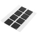 【メーカー在庫あり】 エスコ(ESCO) 20x20x2mm 耐震・防振粘着マット 8枚 000012254592 JP