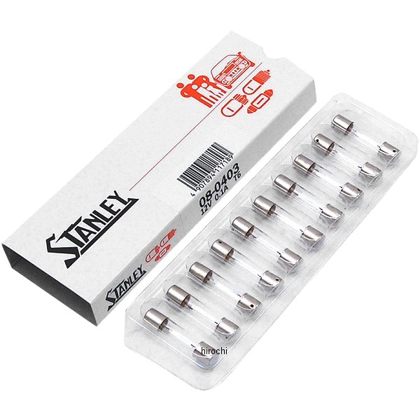 スタンレー STANLEY ミニチュア電球 12V0.1A 10個入り 08-0403 JP店