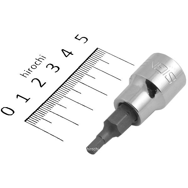 【メーカー在庫あり】 シグネット SIGNET (#22614) 3/8DR 4mm ヘックスビットソケット 22884-SG JP店